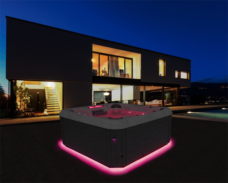 the island oasis kick rail lighting