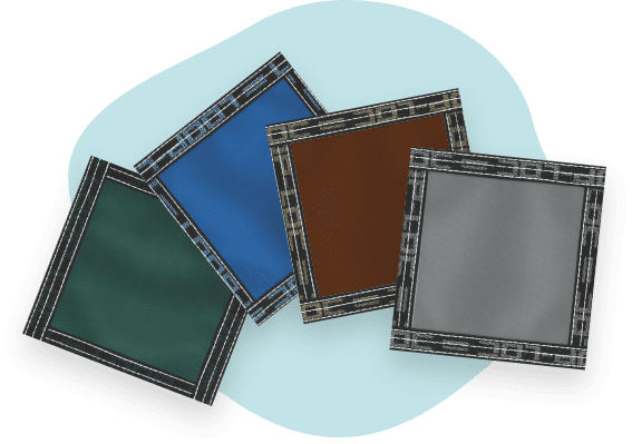 Pool cover mocha-palette